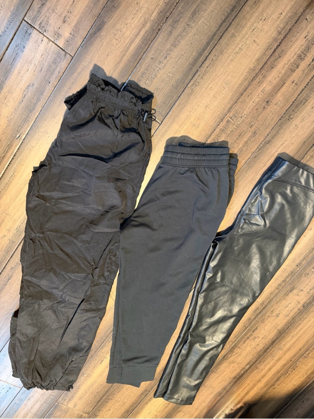 LOT of three pairs of pants.
